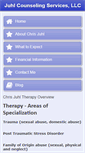 Mobile Screenshot of chrisjuhltherapy.com